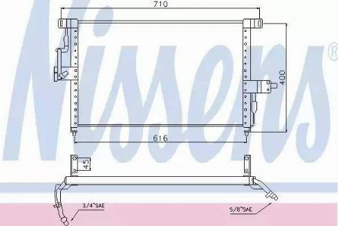 Nissens 94229 - Kondensators, Gaisa kond. sistēma www.autospares.lv