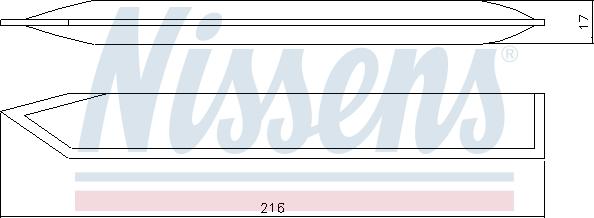 Nissens 95348 - Sausinātājs, Kondicionieris www.autospares.lv