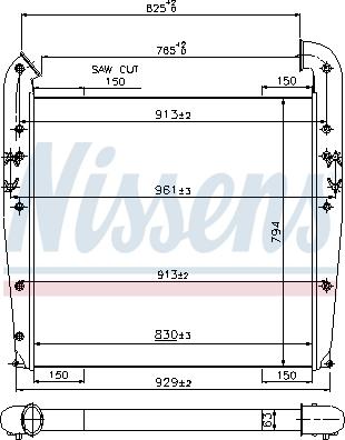 Nissens 96960 - Starpdzesētājs www.autospares.lv