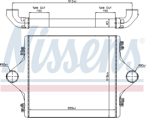 Nissens 96977 - Starpdzesētājs www.autospares.lv