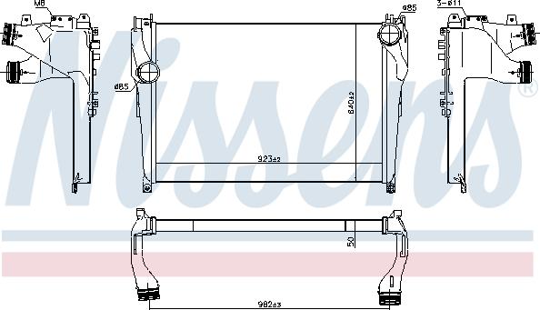 Nissens 961567 - Starpdzesētājs www.autospares.lv