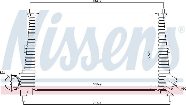 Nissens 96891 - Starpdzesētājs www.autospares.lv