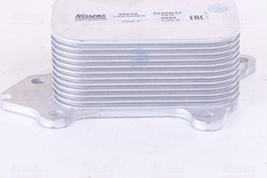 Nissens 90670 - Eļļas radiators, Motoreļļa autospares.lv