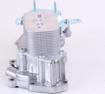 Nissens 91124 - Eļļas radiators, Motoreļļa autospares.lv