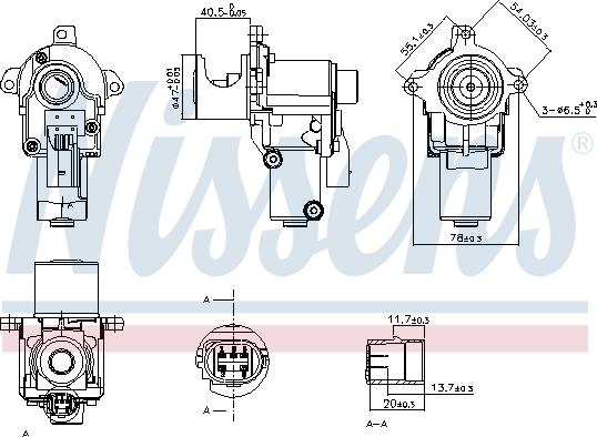 Nissens 98217 - EGR Valve www.autospares.lv