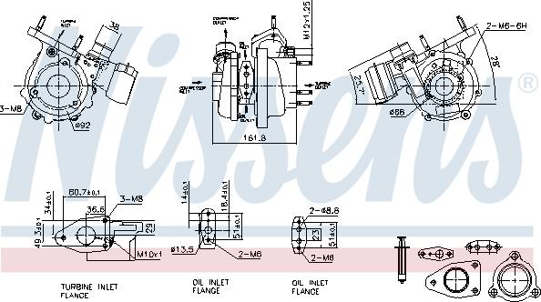 Nissens 93436 - Kompresors, Turbopūte www.autospares.lv