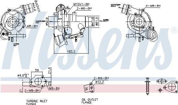 Nissens 93426 - Kompresors, Turbopūte autospares.lv