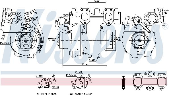 Nissens 93694 - Kompresors, Turbopūte www.autospares.lv