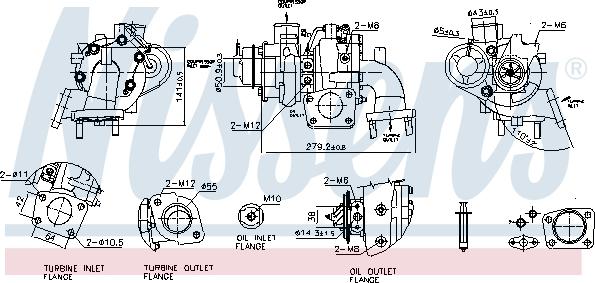 Nissens 93642 - Kompresors, Turbopūte autospares.lv