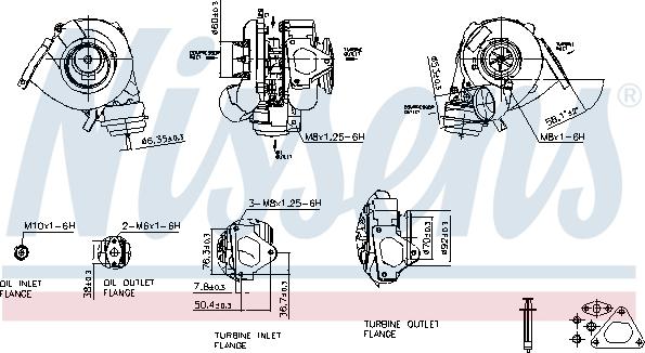 Nissens 93109 - Kompresors, Turbopūte www.autospares.lv