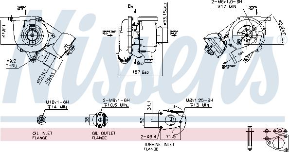 Nissens 93102 - Kompresors, Turbopūte www.autospares.lv