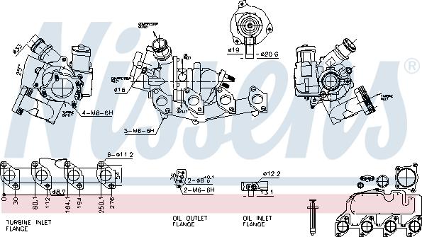 Nissens 93117 - Kompresors, Turbopūte www.autospares.lv