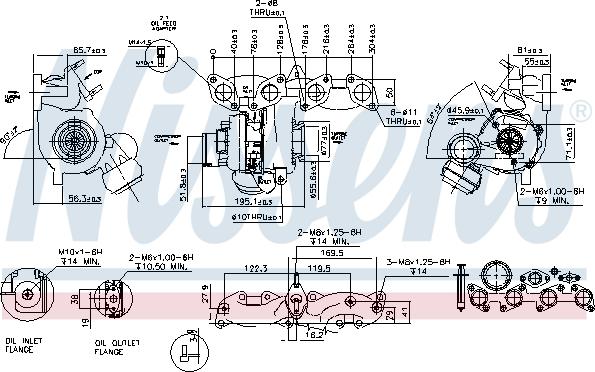 Nissens 93135 - Kompresors, Turbopūte www.autospares.lv