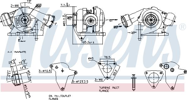 Nissens 93254 - Kompresors, Turbopūte autospares.lv