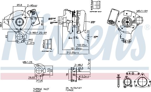 Nissens 93271 - Kompresors, Turbopūte www.autospares.lv