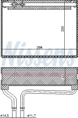 Nissens 92186 - Iztvaikotājs, Gaisa kondicionēšanas sistēma www.autospares.lv