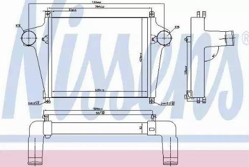 Nissens 97095 - Starpdzesētājs www.autospares.lv