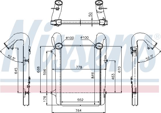 Nissens 97059 - Starpdzesētājs www.autospares.lv