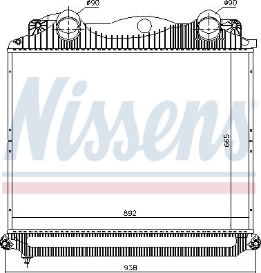 Nissens 97034 - Starpdzesētājs www.autospares.lv