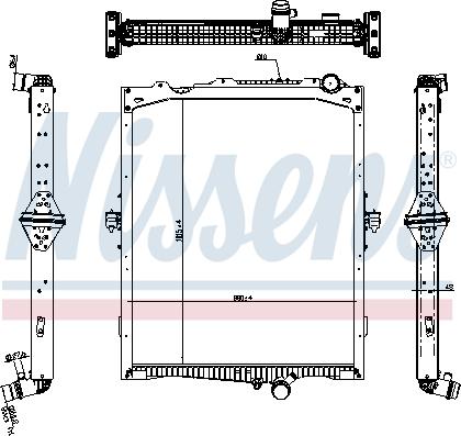 Nissens 65479 - Radiators, Motora dzesēšanas sistēma www.autospares.lv