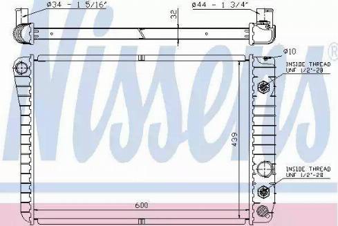 Nissens 60924 - Radiators, Motora dzesēšanas sistēma www.autospares.lv