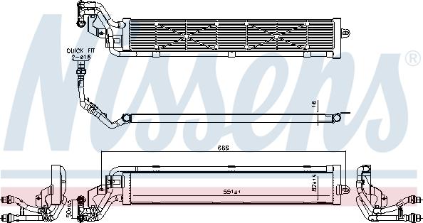 Nissens 606268 - Radiators, Motora dzesēšanas sistēma www.autospares.lv