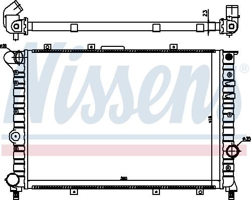 Nissens 697312 - Radiators, Motora dzesēšanas sistēma www.autospares.lv