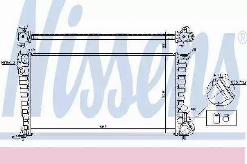 Ava Quality Cooling CN 2153 - Radiators, Motora dzesēšanas sistēma www.autospares.lv