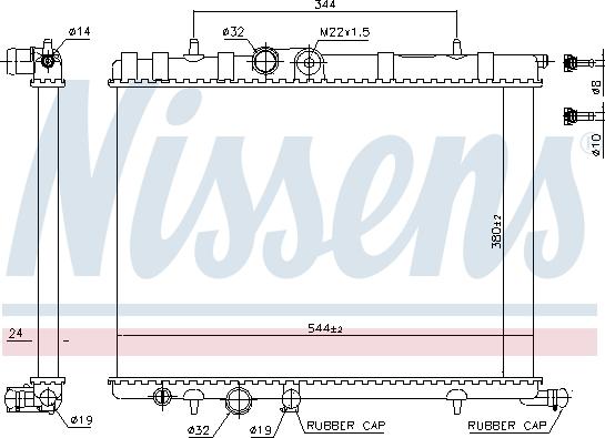 Nissens 697731 - Radiators, Motora dzesēšanas sistēma www.autospares.lv