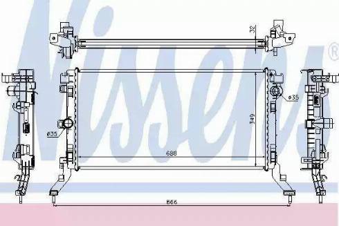 KOYORAD PL493029 - Radiators, Motora dzesēšanas sistēma www.autospares.lv