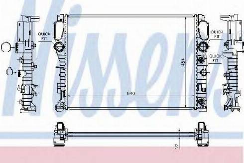 Nissens 62793 - Radiators, Motora dzesēšanas sistēma www.autospares.lv