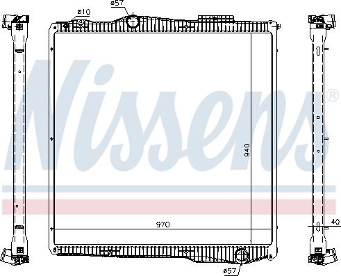 Nissens 67291 - Radiators, Motora dzesēšanas sistēma www.autospares.lv