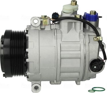 Nissens 89520 - Compressor, air conditioning www.autospares.lv