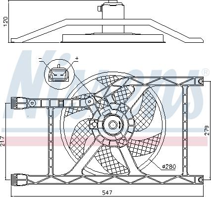 Nissens 85920 - Ventilators, Motora dzesēšanas sistēma www.autospares.lv