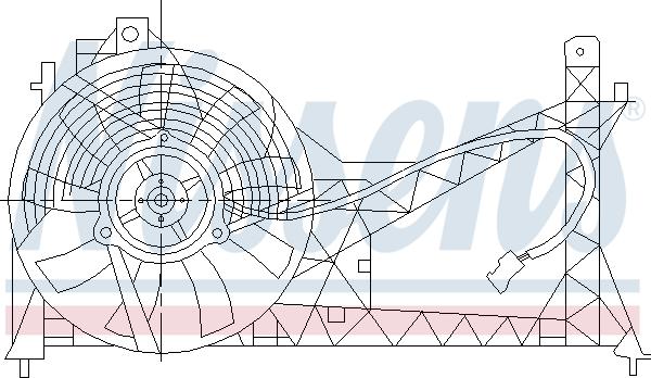 Nissens 85445 - Ventilators, Motora dzesēšanas sistēma www.autospares.lv