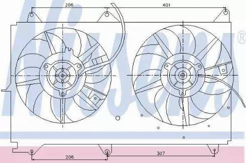 Nissens 85236 - Ventilators, Motora dzesēšanas sistēma www.autospares.lv