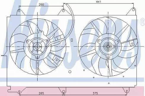 Nissens 85237 - Ventilators, Motora dzesēšanas sistēma www.autospares.lv