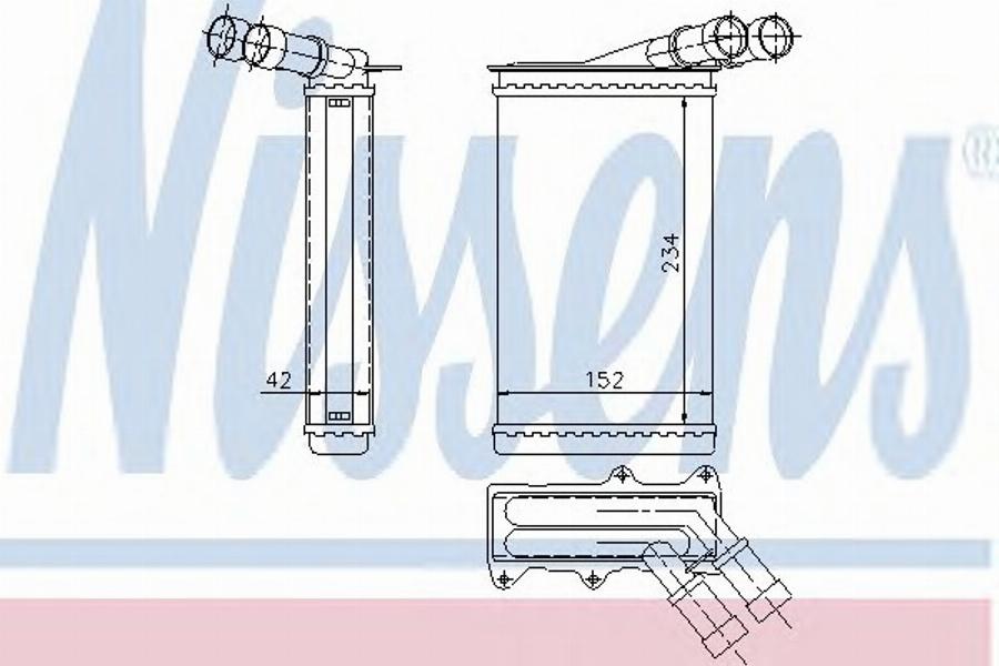 Nissens 71151 - Siltummainis, Salona apsilde www.autospares.lv