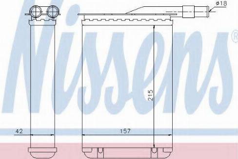 Nissens 73359 - Siltummainis, Salona apsilde www.autospares.lv