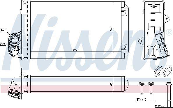 Nissens 72935 - Siltummainis, Salona apsilde www.autospares.lv