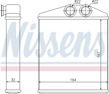 Nissens 72661 - Siltummainis, Salona apsilde www.autospares.lv