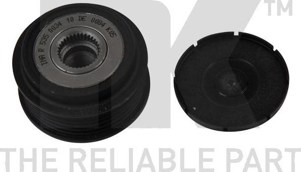 NK 4910100 - Pulley, alternator, freewheel clutch www.autospares.lv