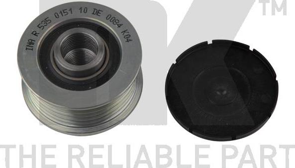 NK 4910326 - Pulley, alternator, freewheel clutch www.autospares.lv