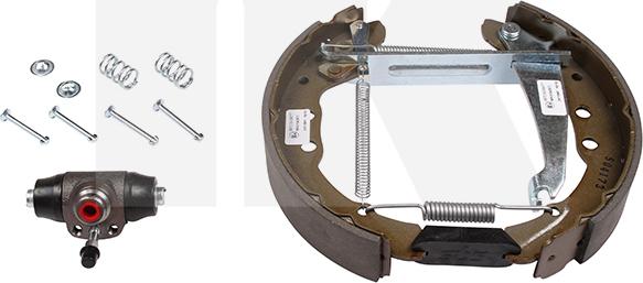 NK 444753001 - Bremžu loku komplekts autospares.lv