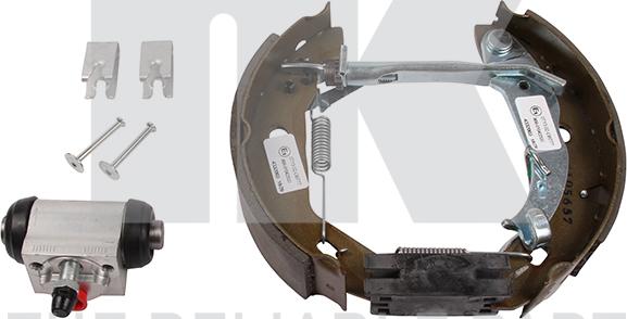 NK 443365702 - Bremžu loku komplekts www.autospares.lv