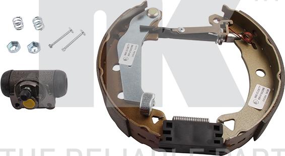 NK 442358005 - Bremžu loku komplekts autospares.lv