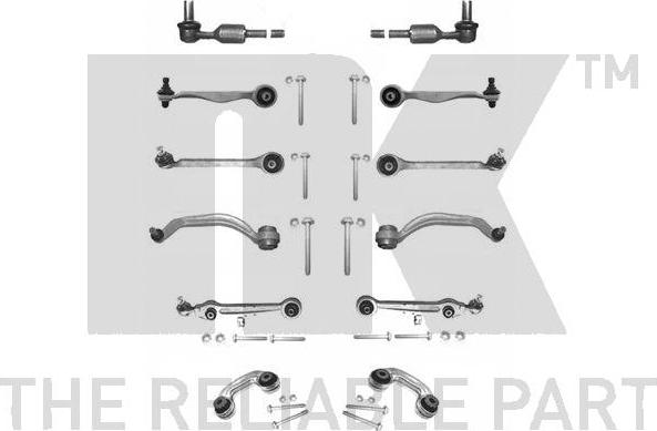 NK 5014748 - Remkomplekts, Neatk. balstiekārtas šķērssvira autospares.lv