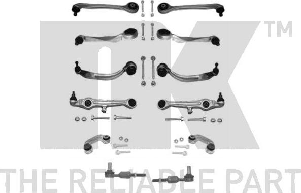 NK 5014738 - Remkomplekts, Neatk. balstiekārtas šķērssvira www.autospares.lv