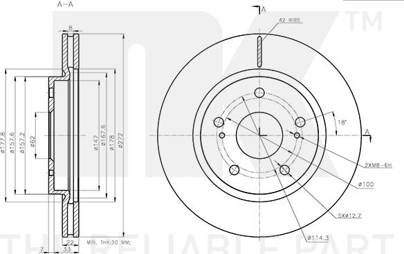 NK 315241 - Bremžu diski autospares.lv