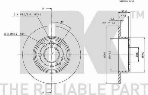 NK 112374 - Clutch Disc www.autospares.lv